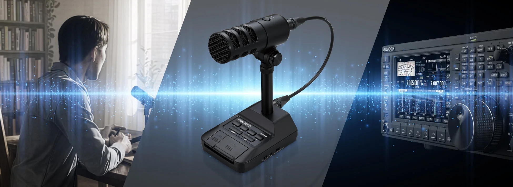 KENWOOD、アマチュア無線向けデスクトップマイクロホン「MC-100」を8月下旬に新発売！