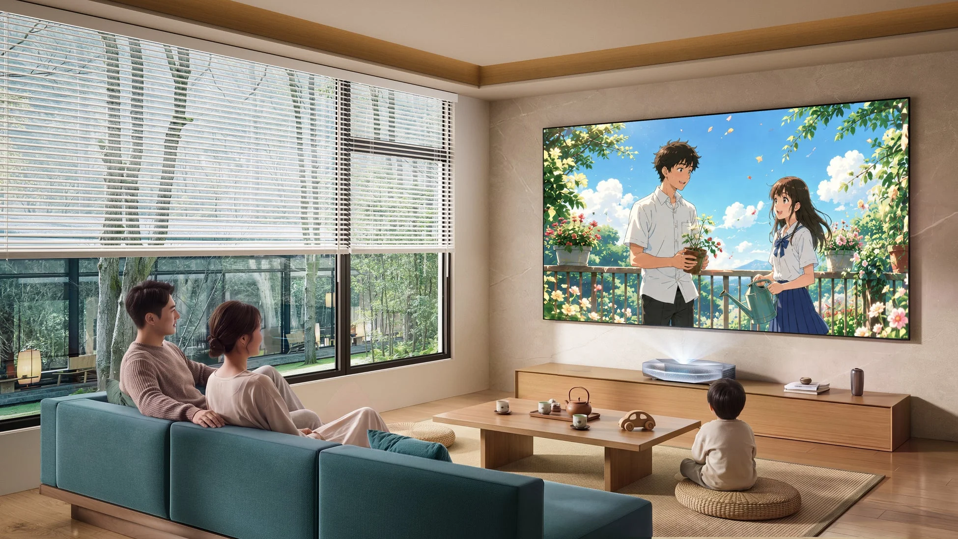 家族で視聴イメージ
