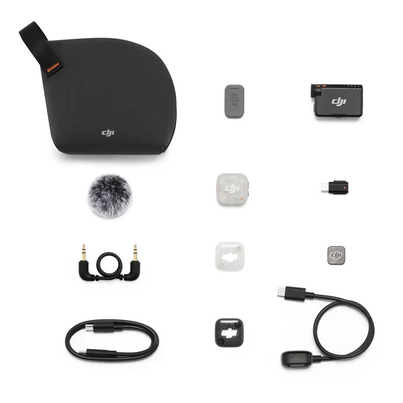 DJI Mic Mini 2S 2TX+1RX+充電ケースセット内容