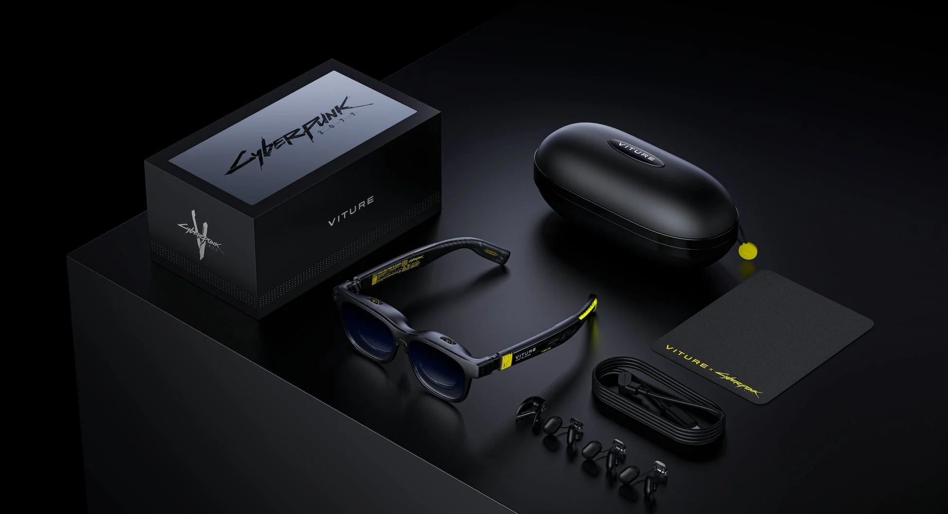 Cyberpunk 2077とVITUREのコラボXRグラス