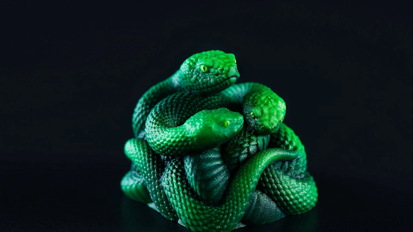 Razer Artisan Keycap - Triple-Headed Snake Edition 製造工程
