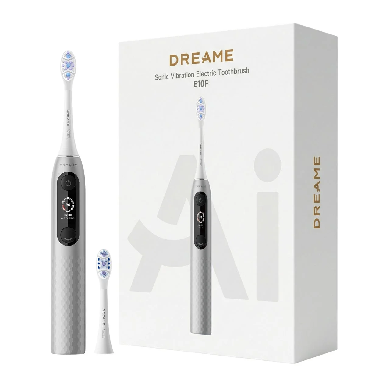 AIが磨き残しを検知！Dreameの次世代音波電動歯ブラシ「E10F」が8月10日Amazon限定で登場