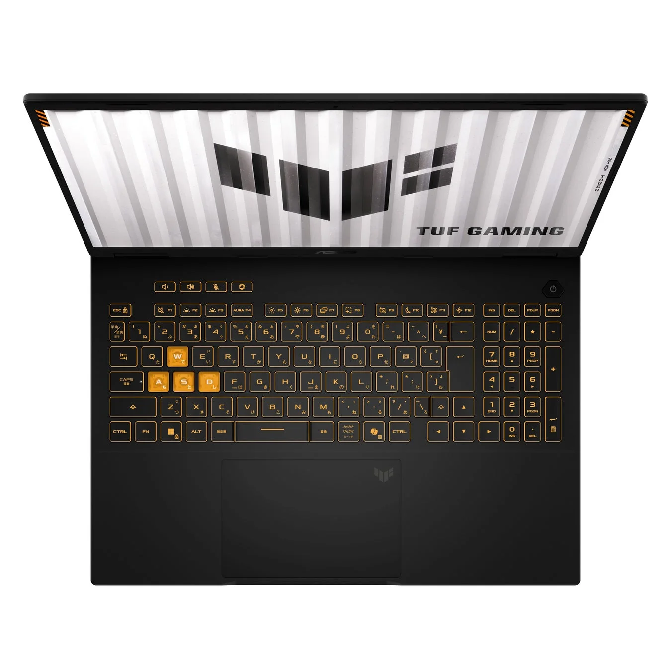 ASUS TUF Gaming 16 (FX610JH) キーボード