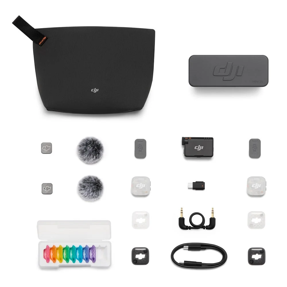 DJI Mic Mini 2S 2TX+1RX+充電ケース