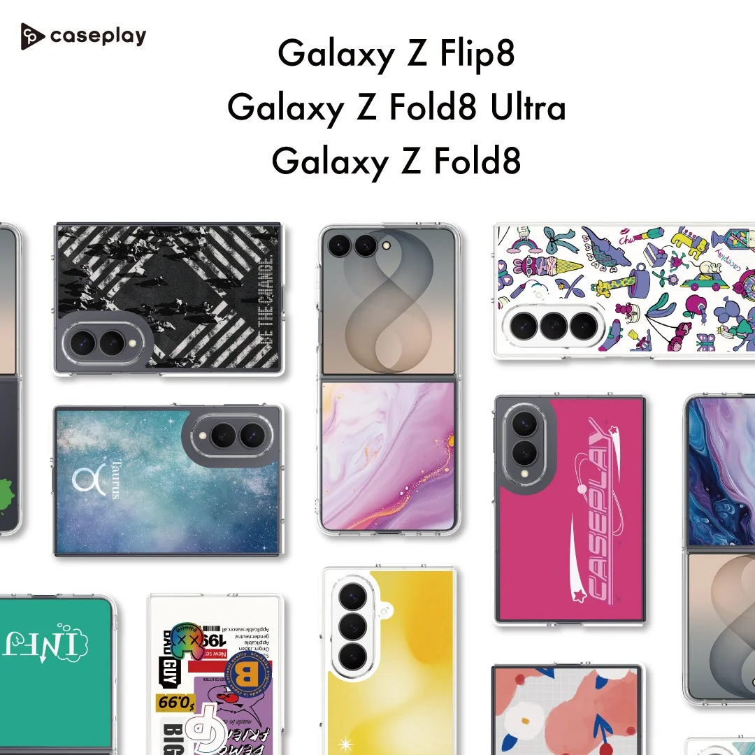 caseplayが最新Galaxy Z Flip8/Fold8/Fold8 Ultra対応スマホケースの販売を開始