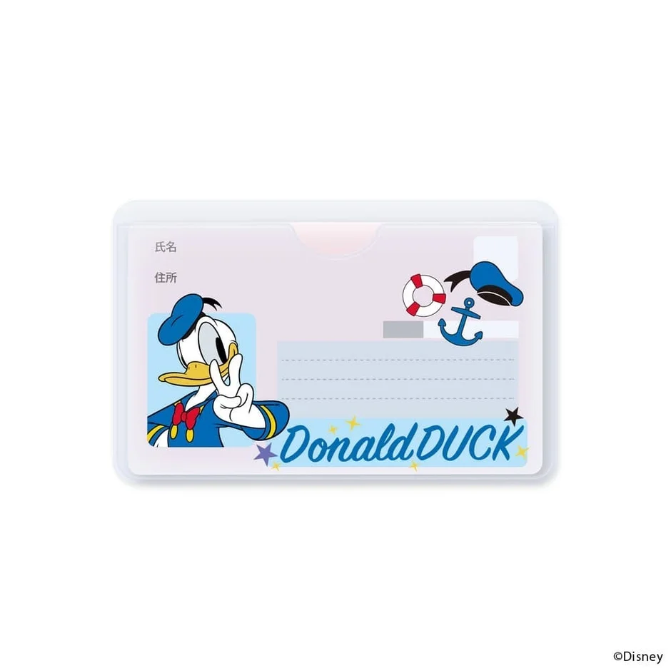 ドナルドダックデザインのカードケース