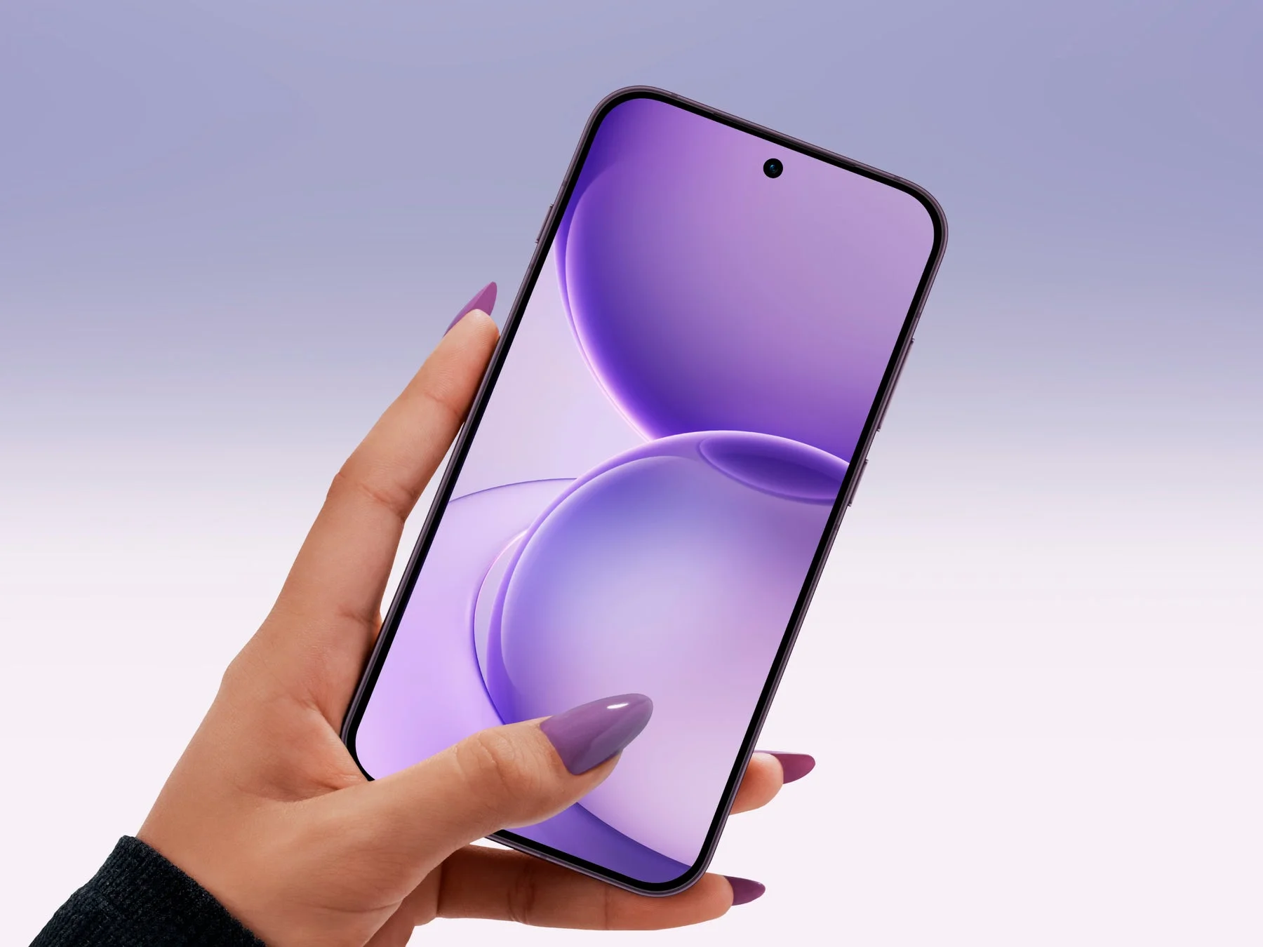 片手で持てるOPPO Reno16 5G