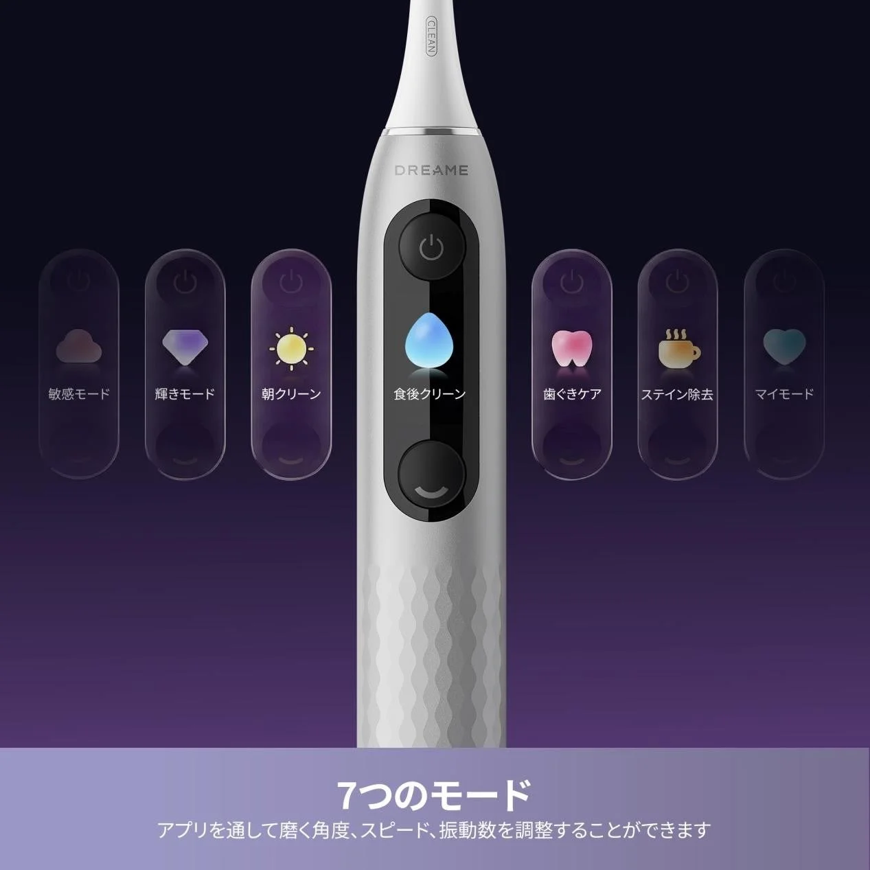 7つのブラッシングモード