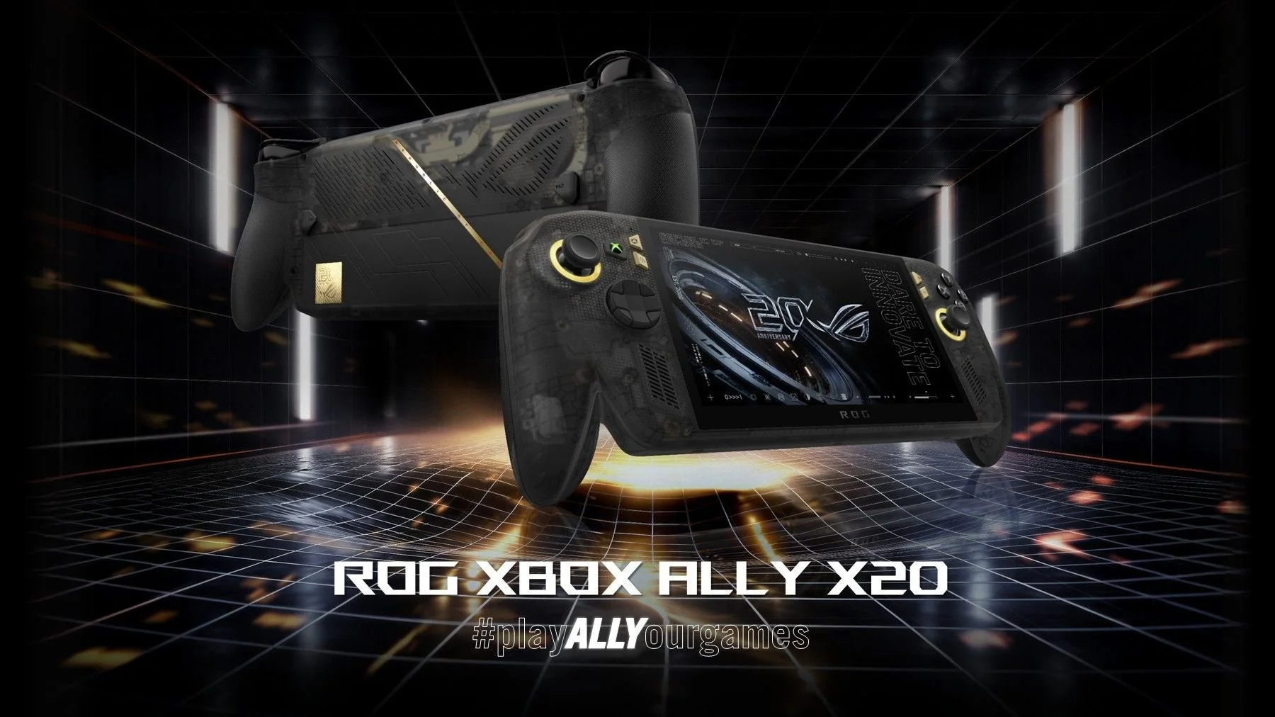 ASUS JAPANがROGブランド20周年記念モデル「ROG XBOX Ally X20」シリーズの日本取り扱いを発表