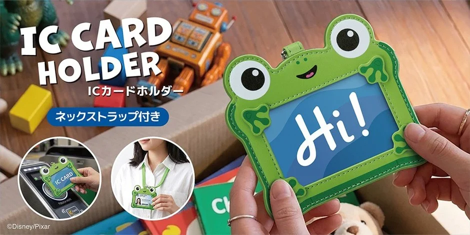 トイ・ストーリーのリリーパッドデザイン！社員証や定期を可愛く持ち歩けるICカードホルダーが9月18日発売