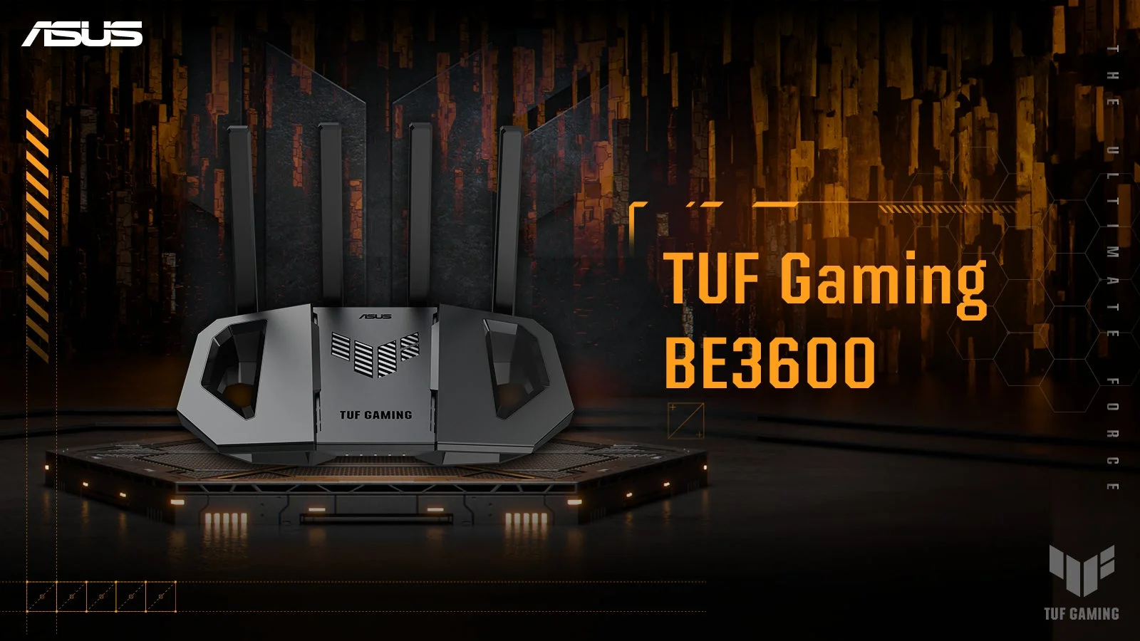 ゲーミングルーター「TUF Gaming BE3600」予約受付開始！WiFi 7対応で快適なゲーム環境を実現、9月11日発売