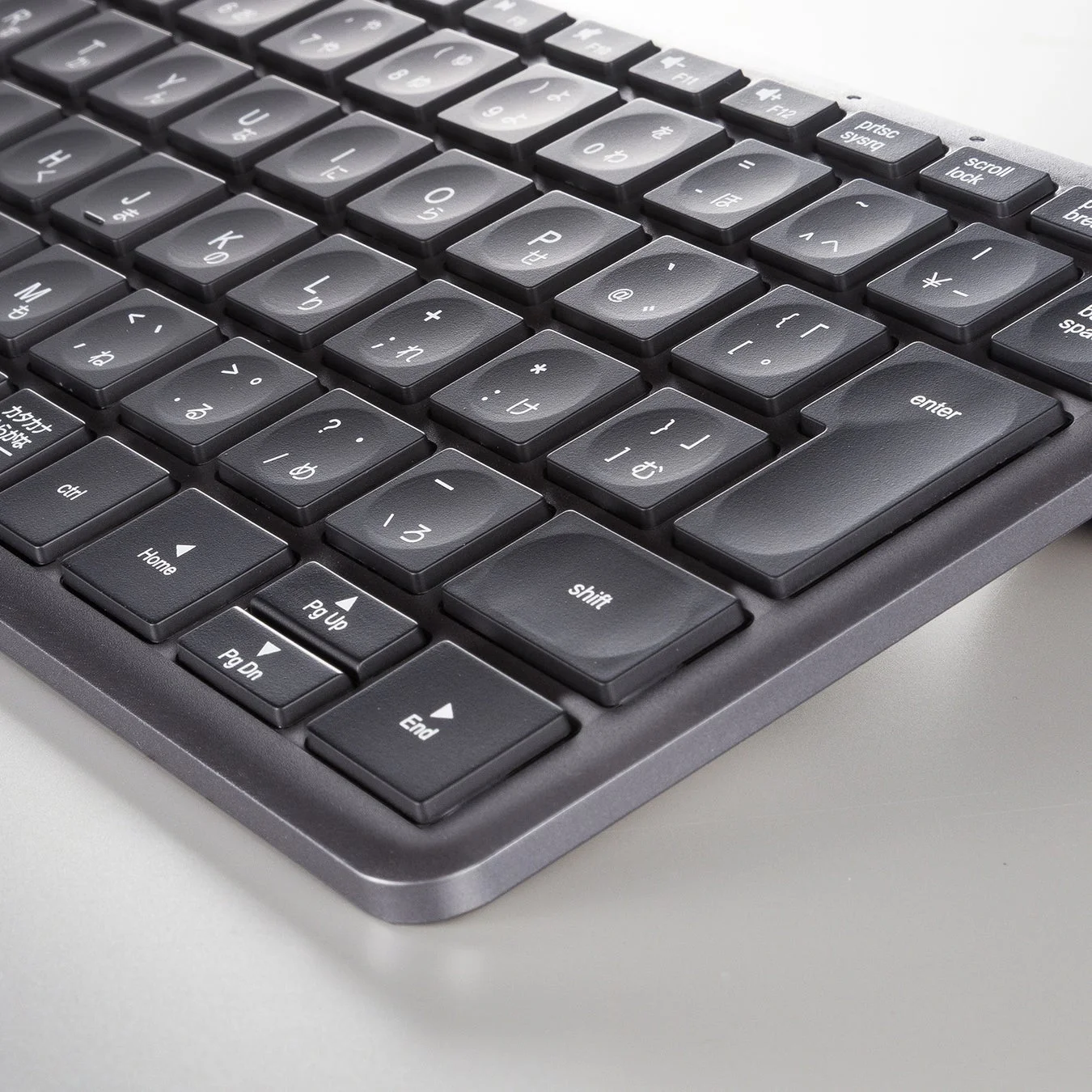 キーボードのクローズアップ