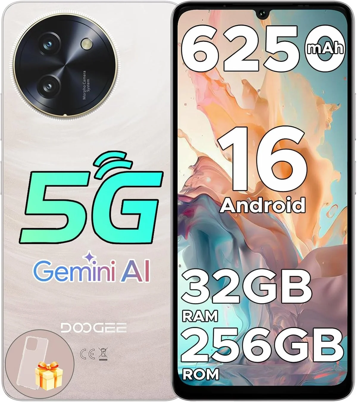 Amazonタイムセール最終日!DOOGEESmart NOTE59 Proが29,898円、5G Android16&Gemini AI搭載の次世代AIスマホ