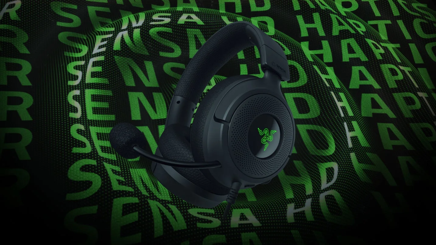 Razer Sensa HD Hapticロゴとヘッドセット