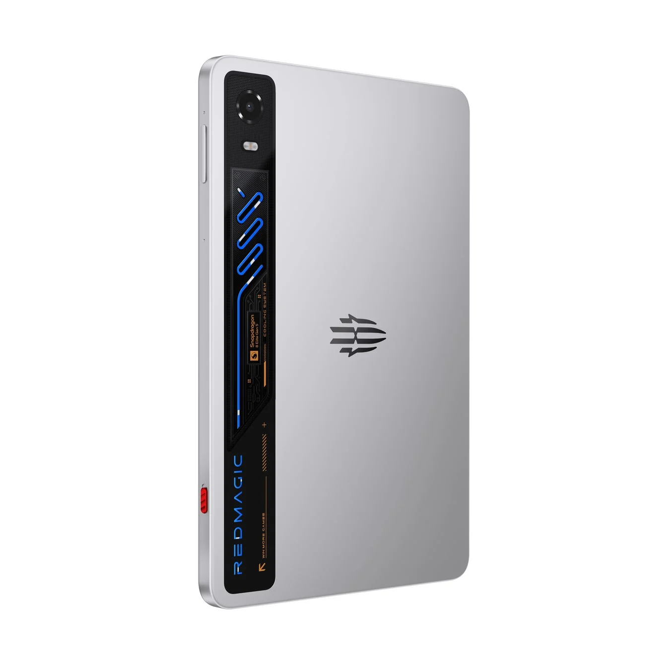 REDMAGICブランドのシルバーのゲーミングタブレット