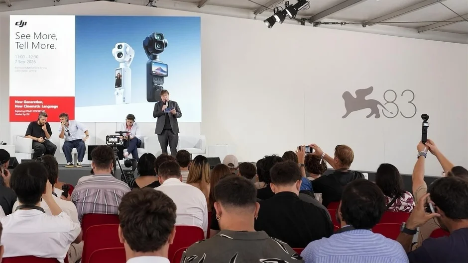 DJI、ヴェネツィア国際映画祭で『Osmo Pocket 4P』全編撮影の2作品を披露