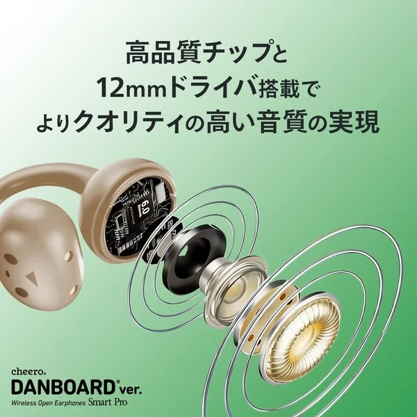 高音質チップと12mmドライバの紹介